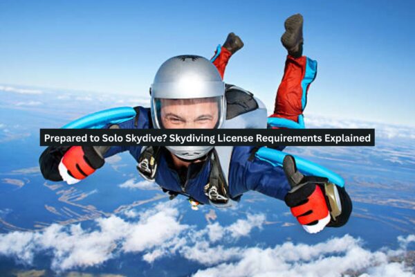 Solo Skydive