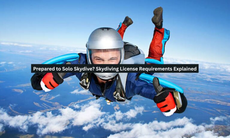 Solo Skydive